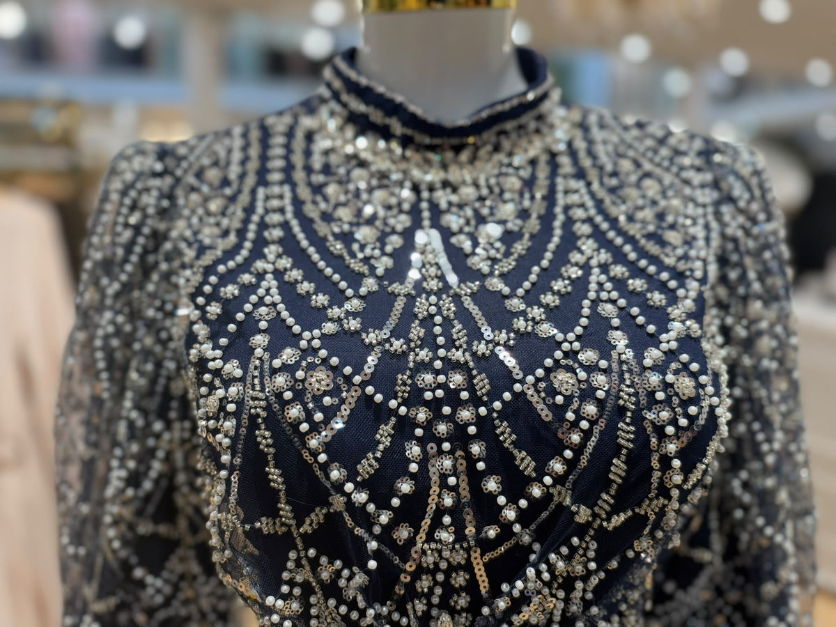 KAREEMA EVENING DRESS (MIDNIGHT)