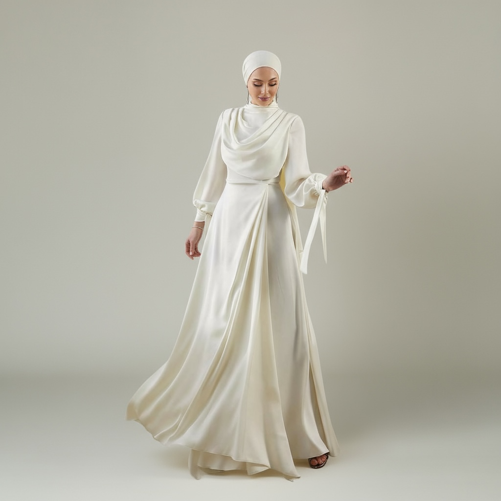 NAIMA DRAPE DRESS