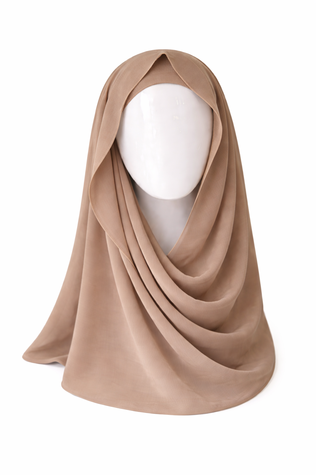 CHIFFON SHAWL TAN