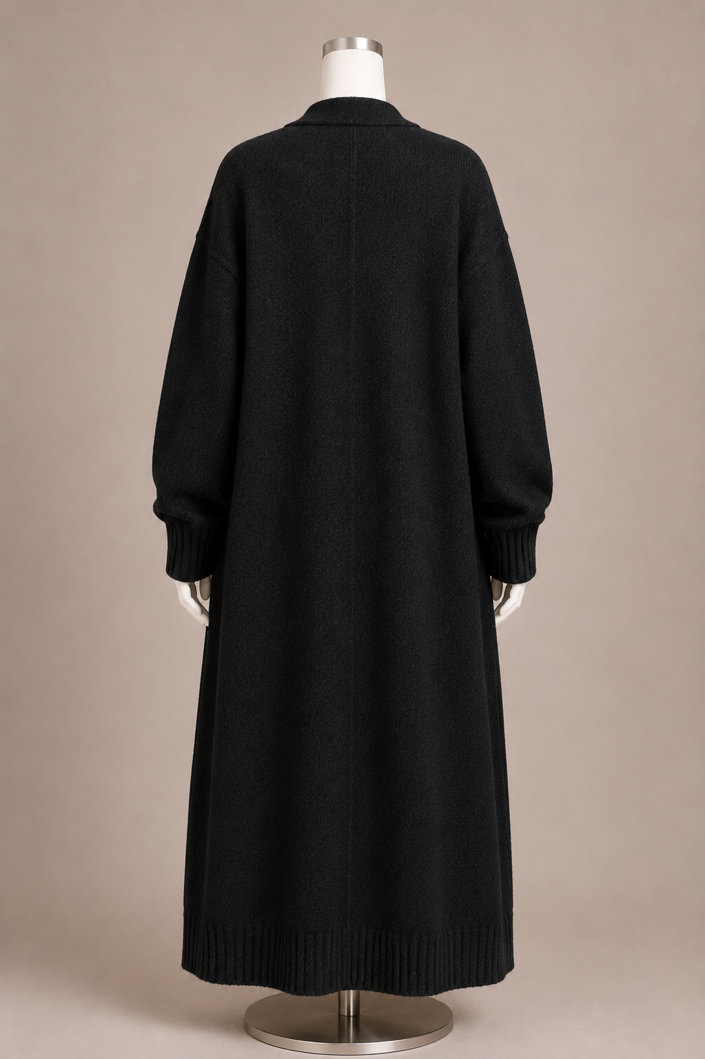 SAMA KNIT CARDIGAN (BLACK)