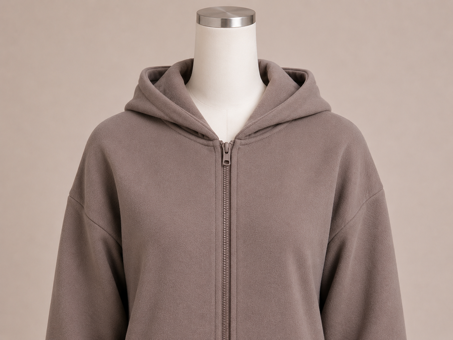 YASMINA FLEECE JACKET (MOCHA)