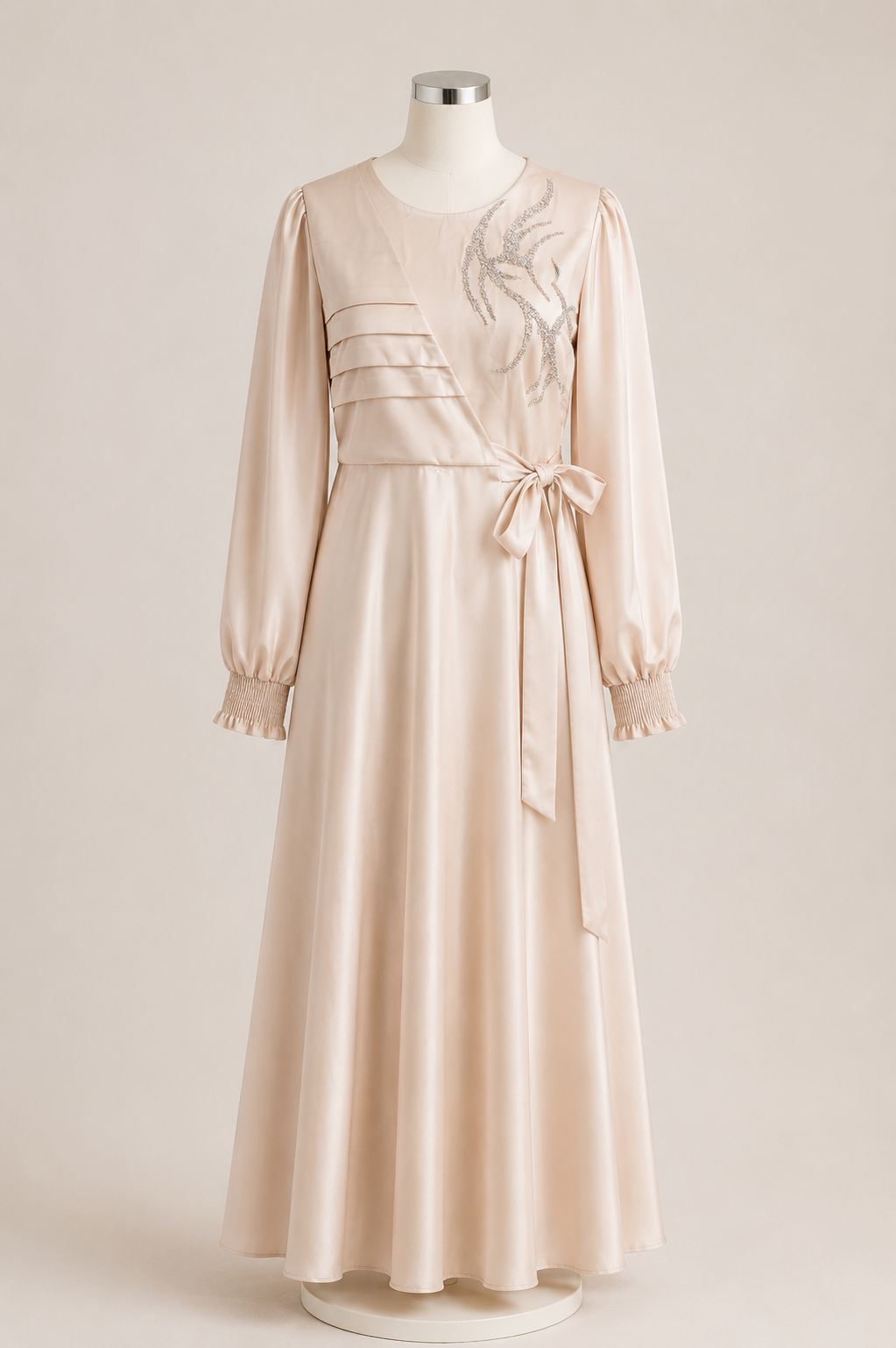 KIDS SATIN DRESS