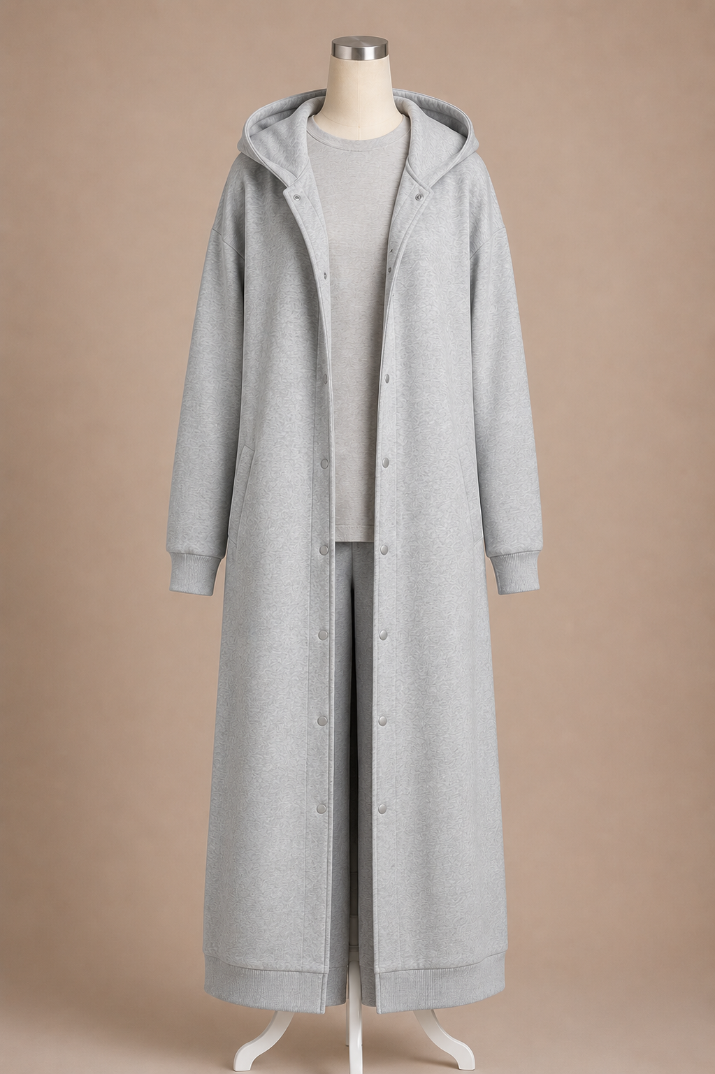 NADINE FLEECE JACKET (GREY)