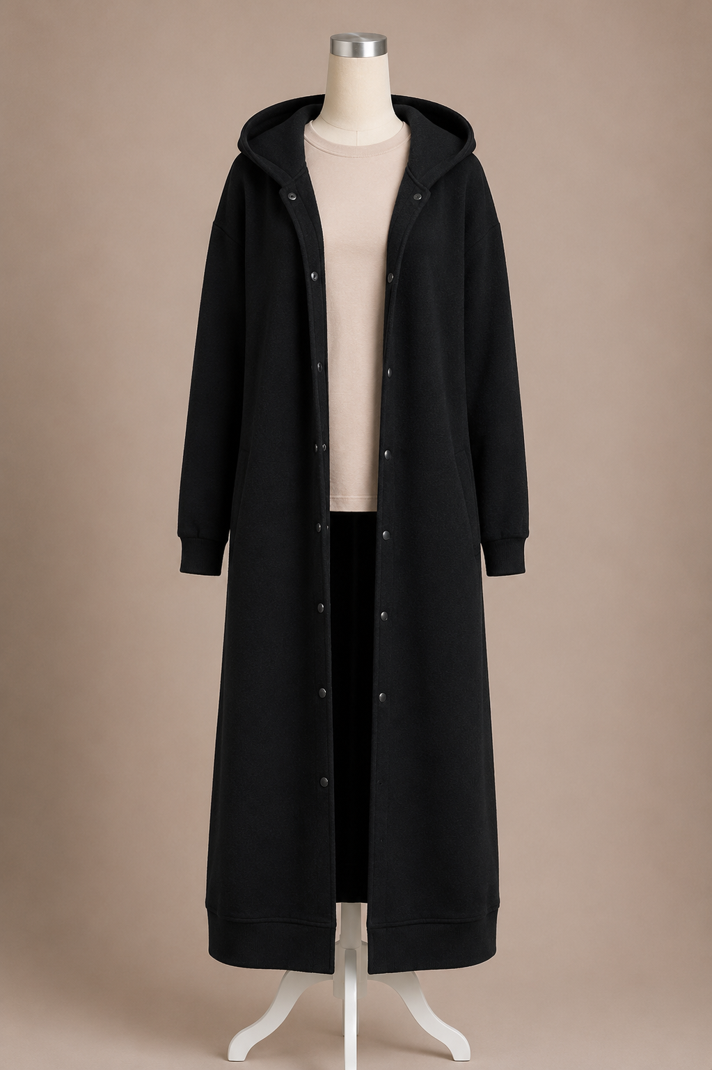 NADINE FLEECE JACKET (BLACK)