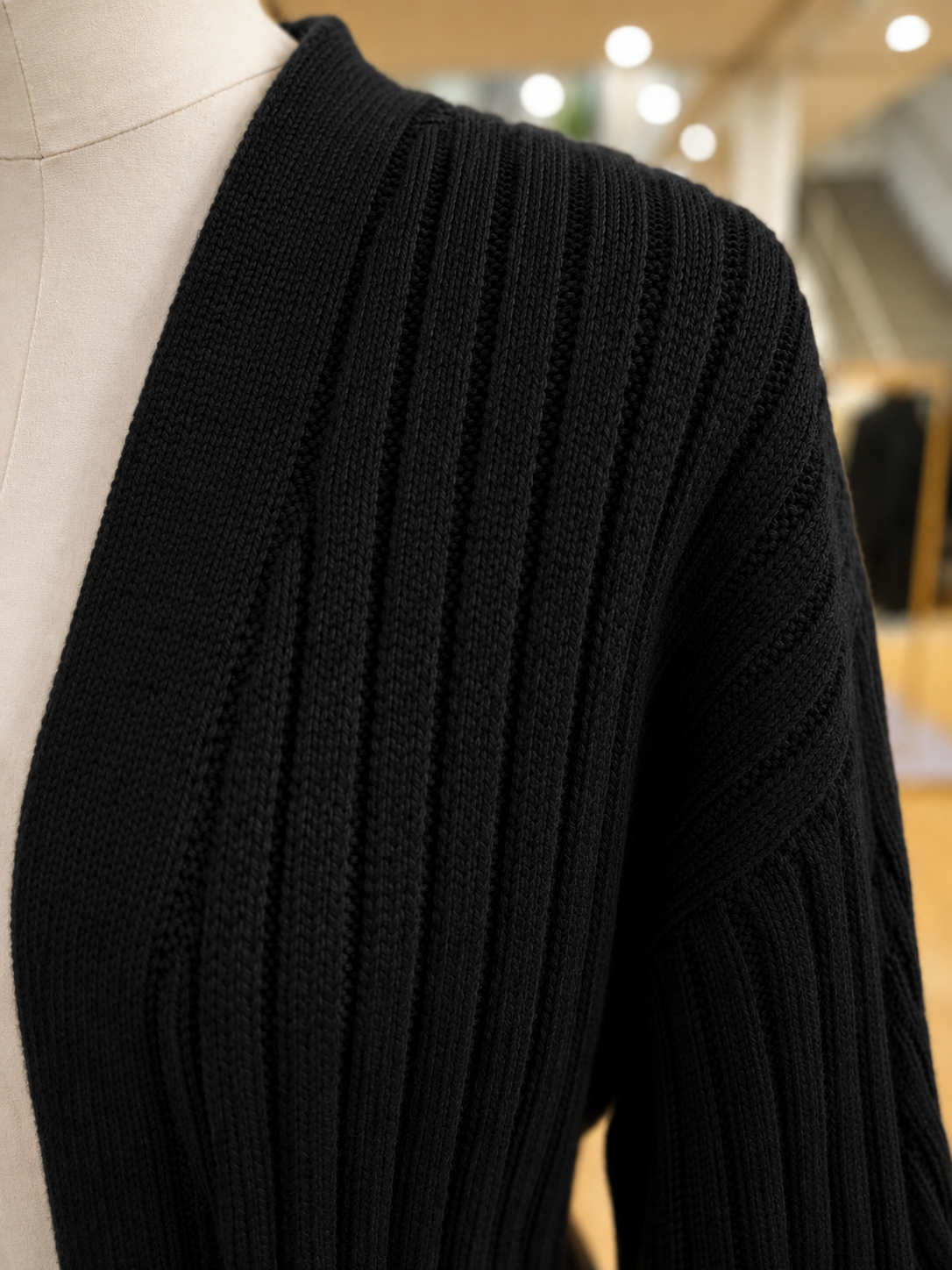 SURAYYAH KNIT CORD SET (BLACK)