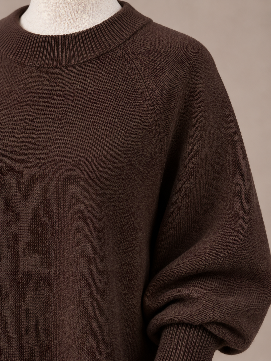 JUDY KNIT DRESS (BROWN)