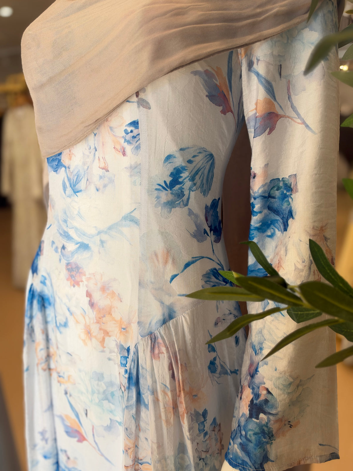NIYA DRESS (BLUE)