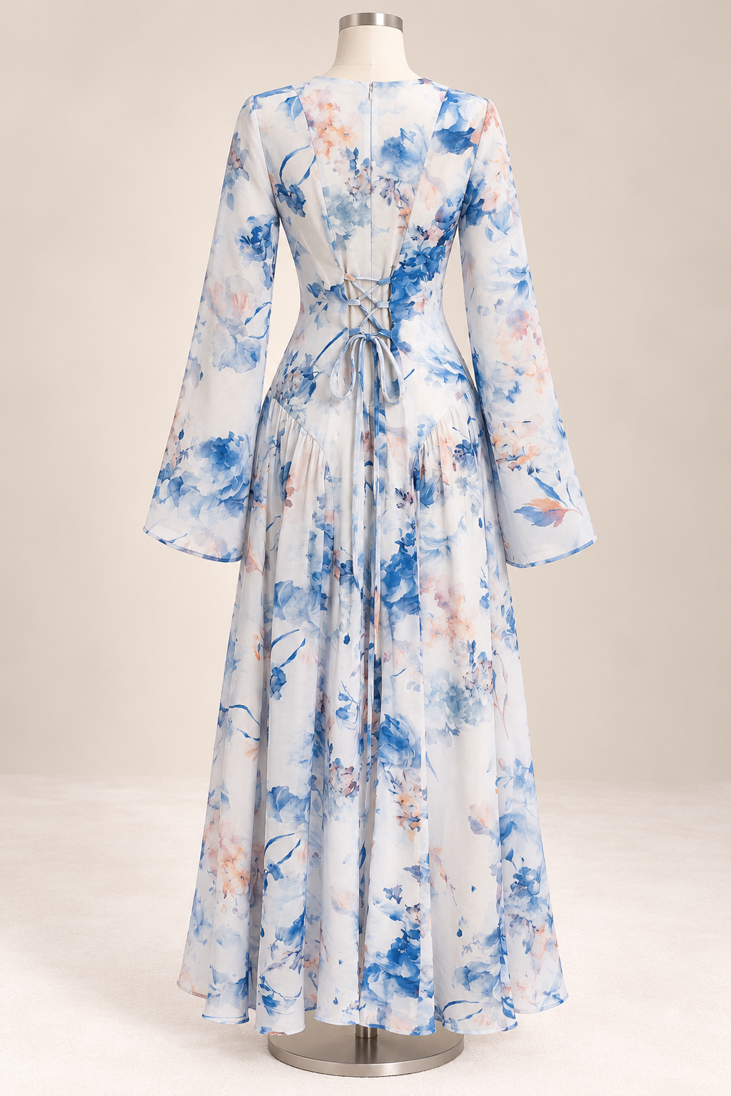 NIYA DRESS (BLUE)