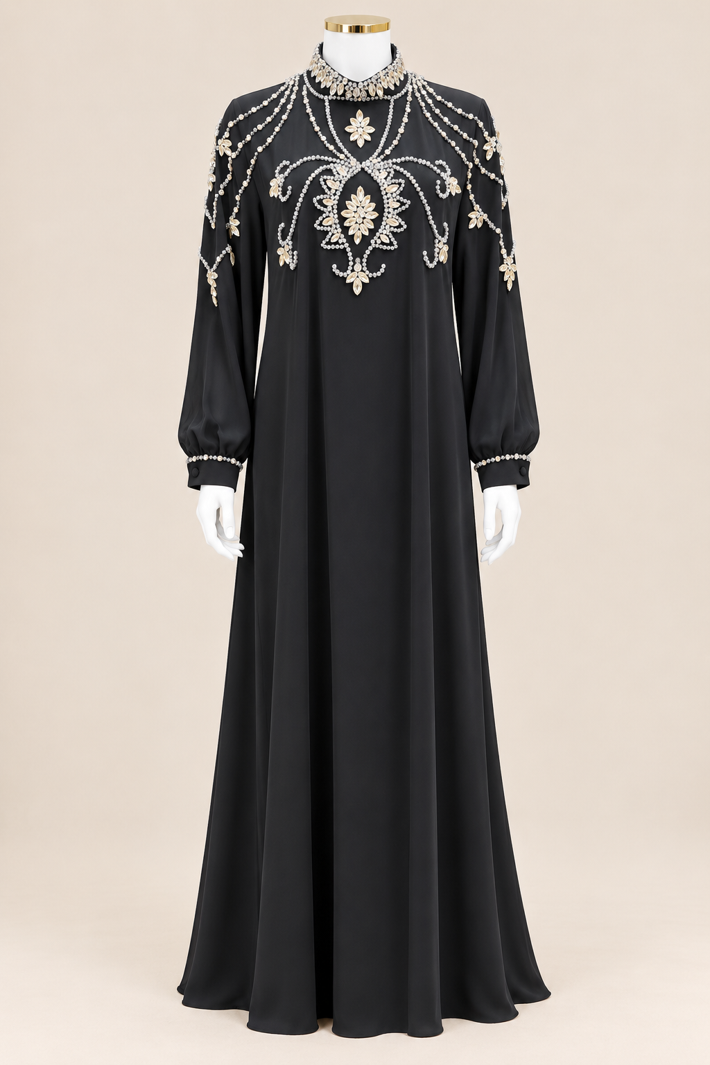 SUMAYYAH ABAYA (BLACK)