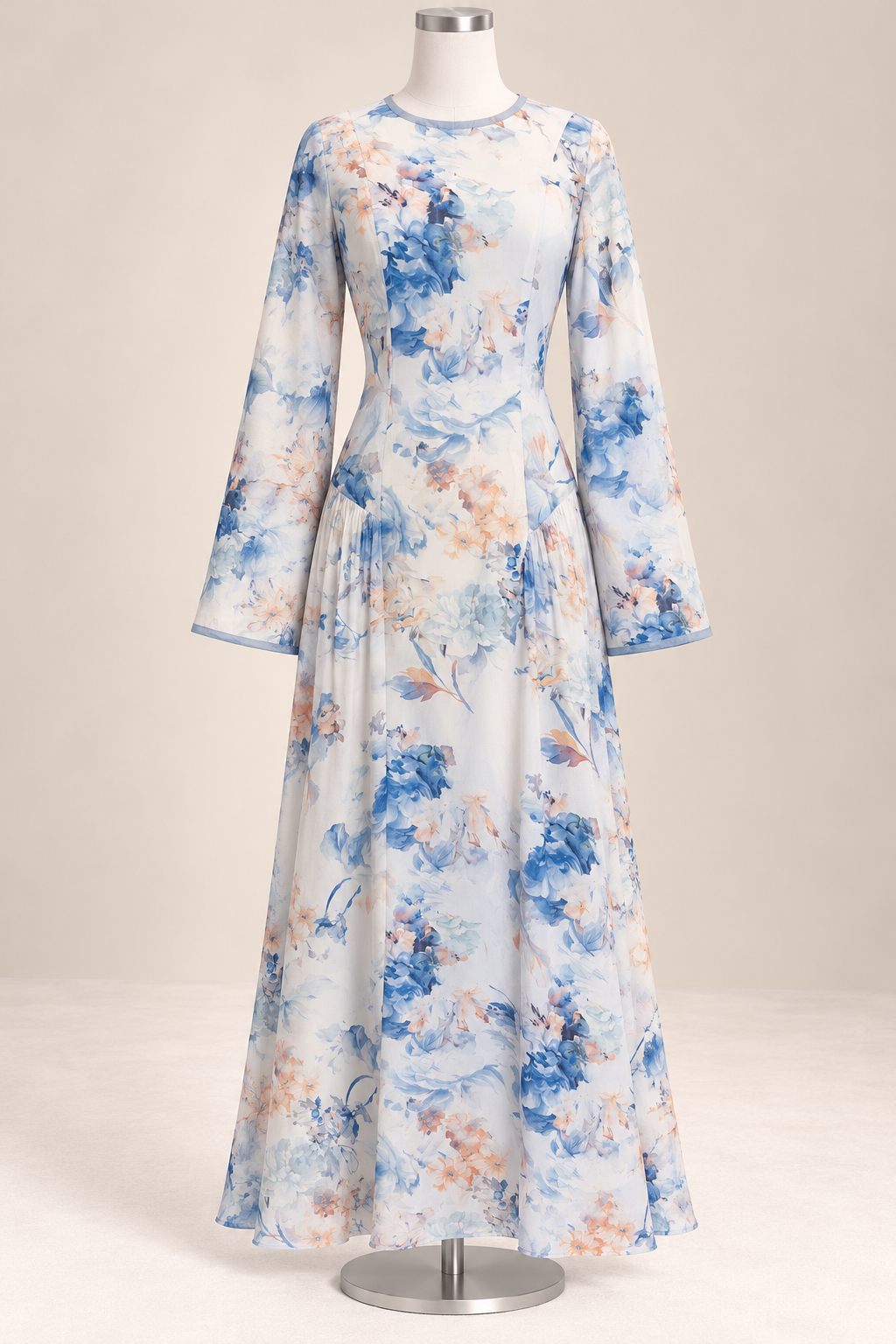 NIYA DRESS (BLUE)