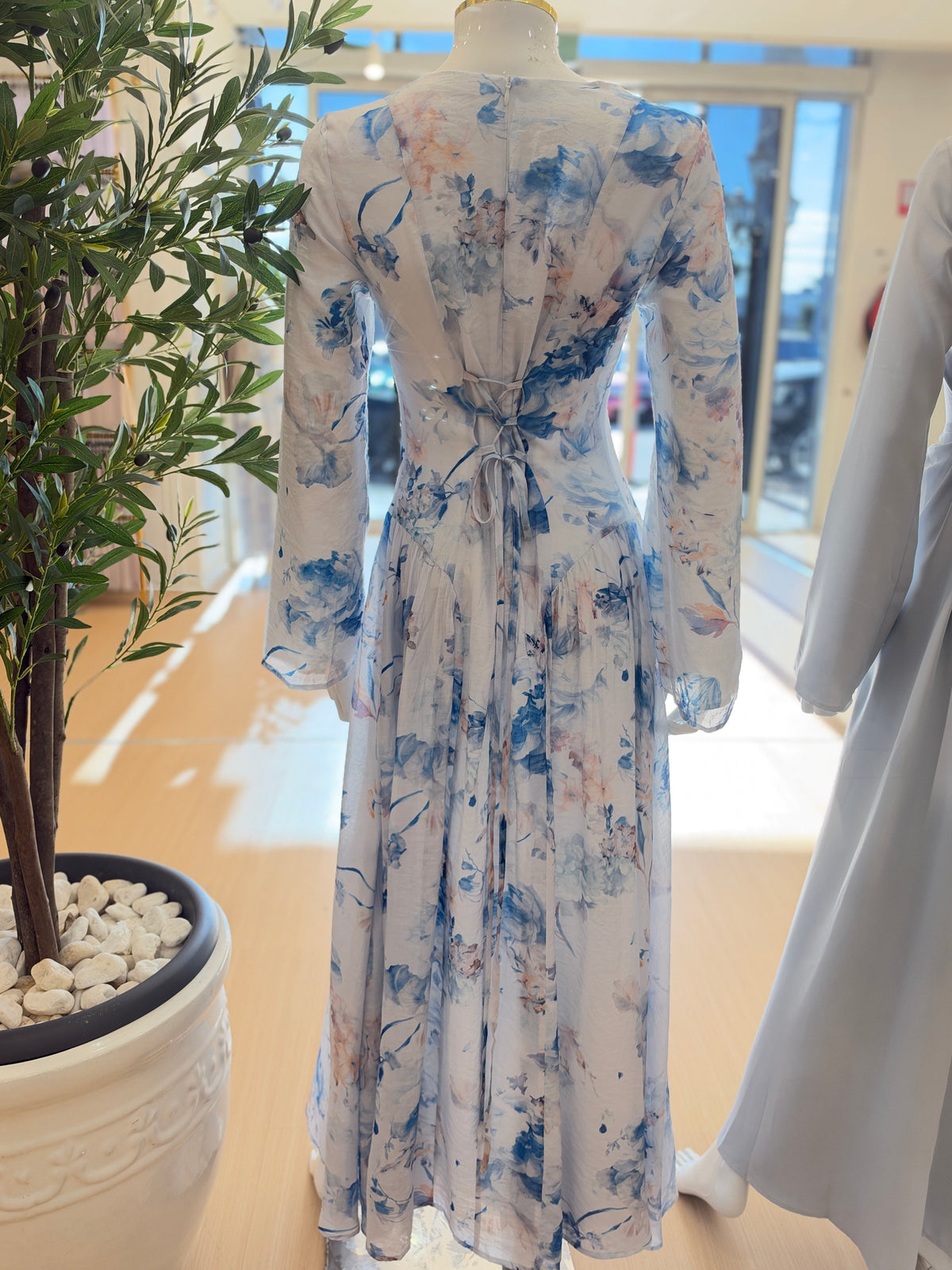 NIYA DRESS (BLUE)