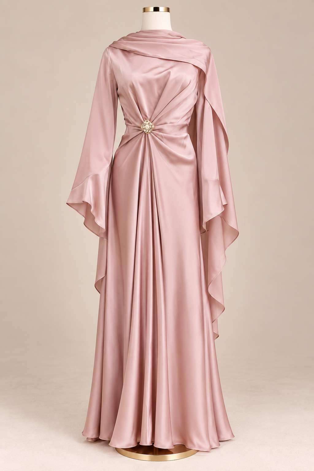 DANIELA EVENING DRESS (BLUSH)