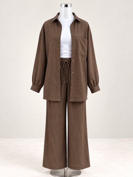 SADAF SET (CHOCOLATE BROWN)