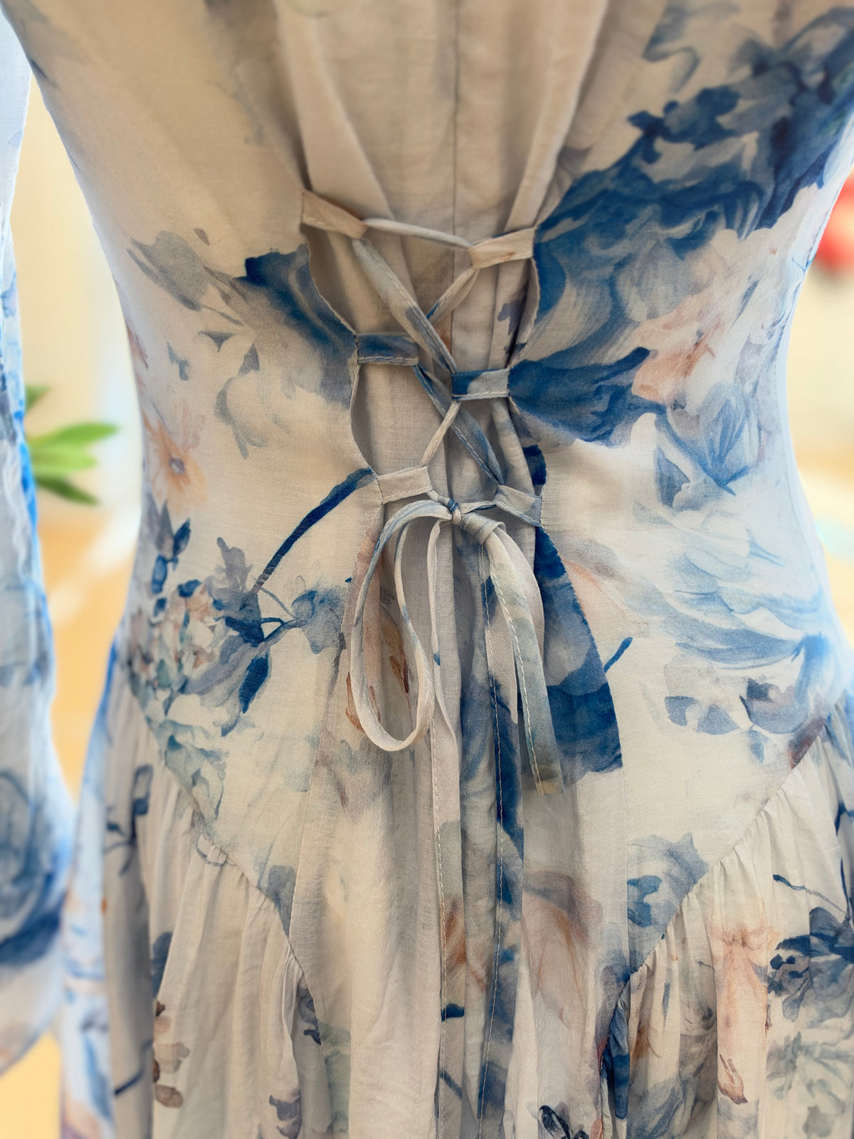 NIYA DRESS (BLUE)