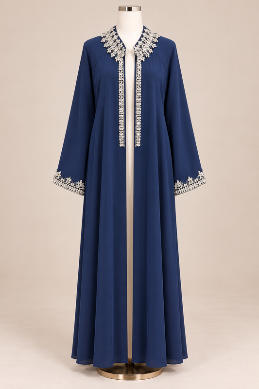 ZAINAH ABAYA (NAVY)