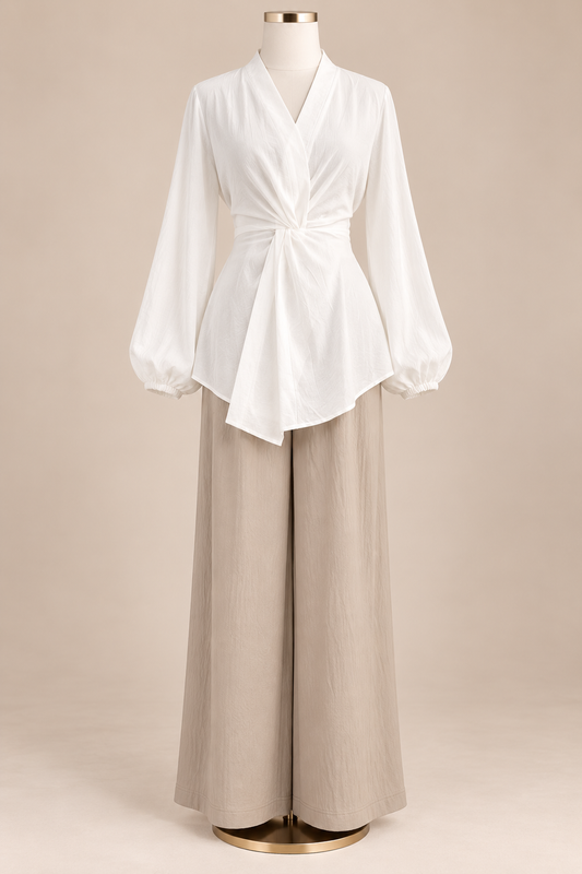 BATOUL TOP (WHITE)