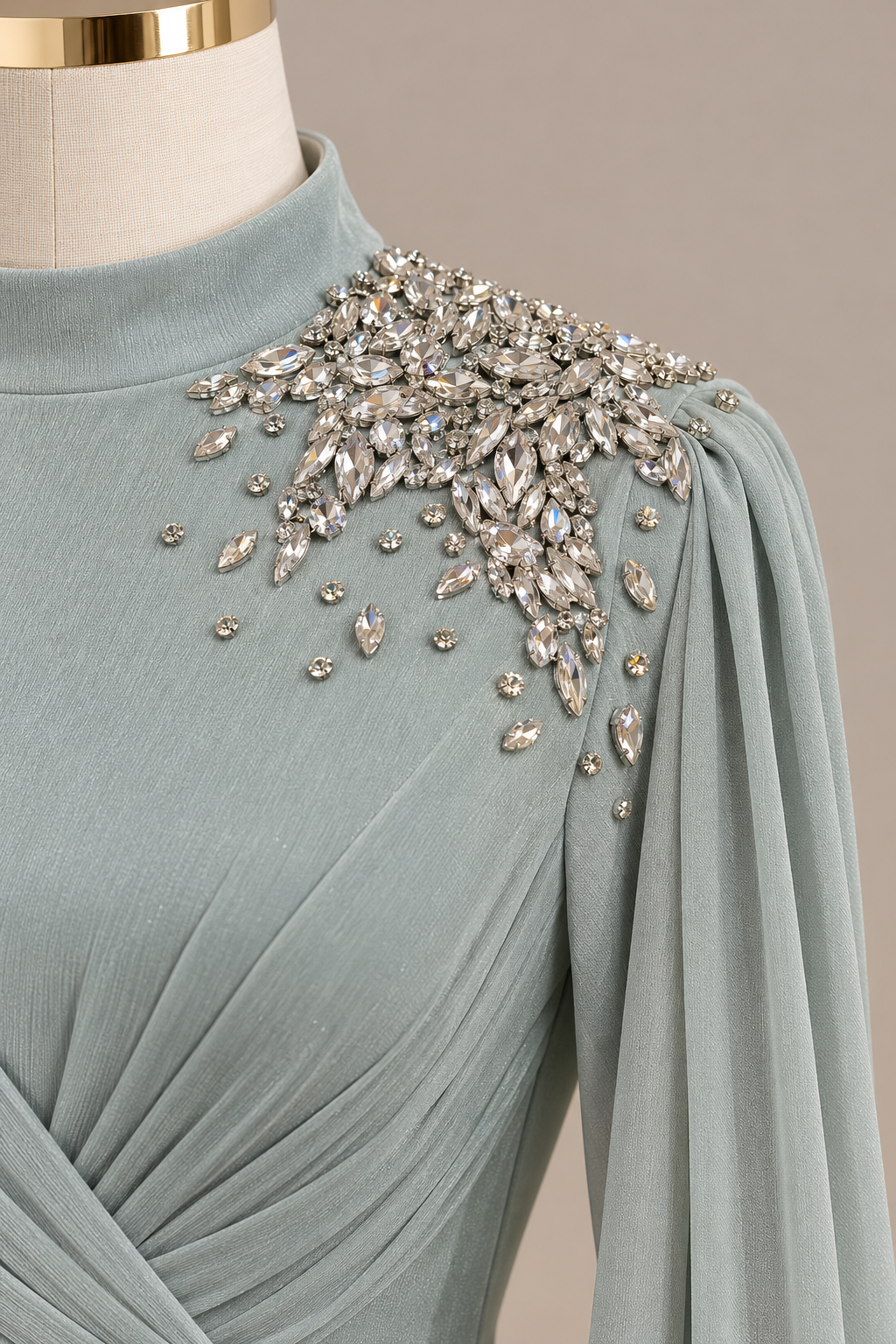 MALAK EVENING DRESS (MIST)