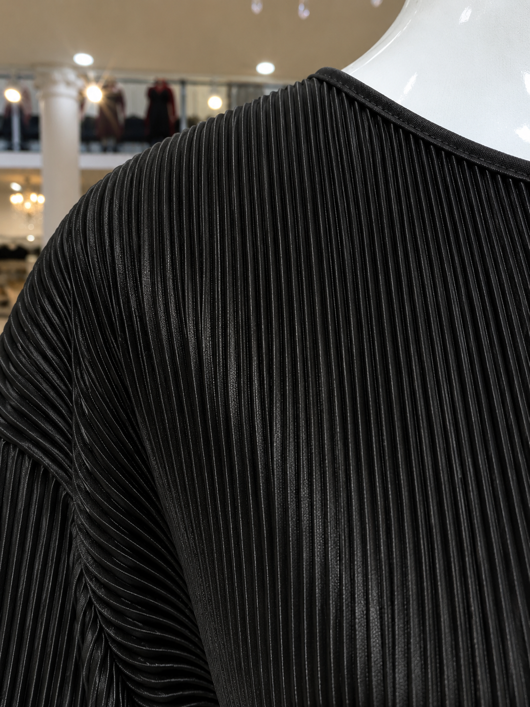 MICRO PLEAT SET (BLACK)
