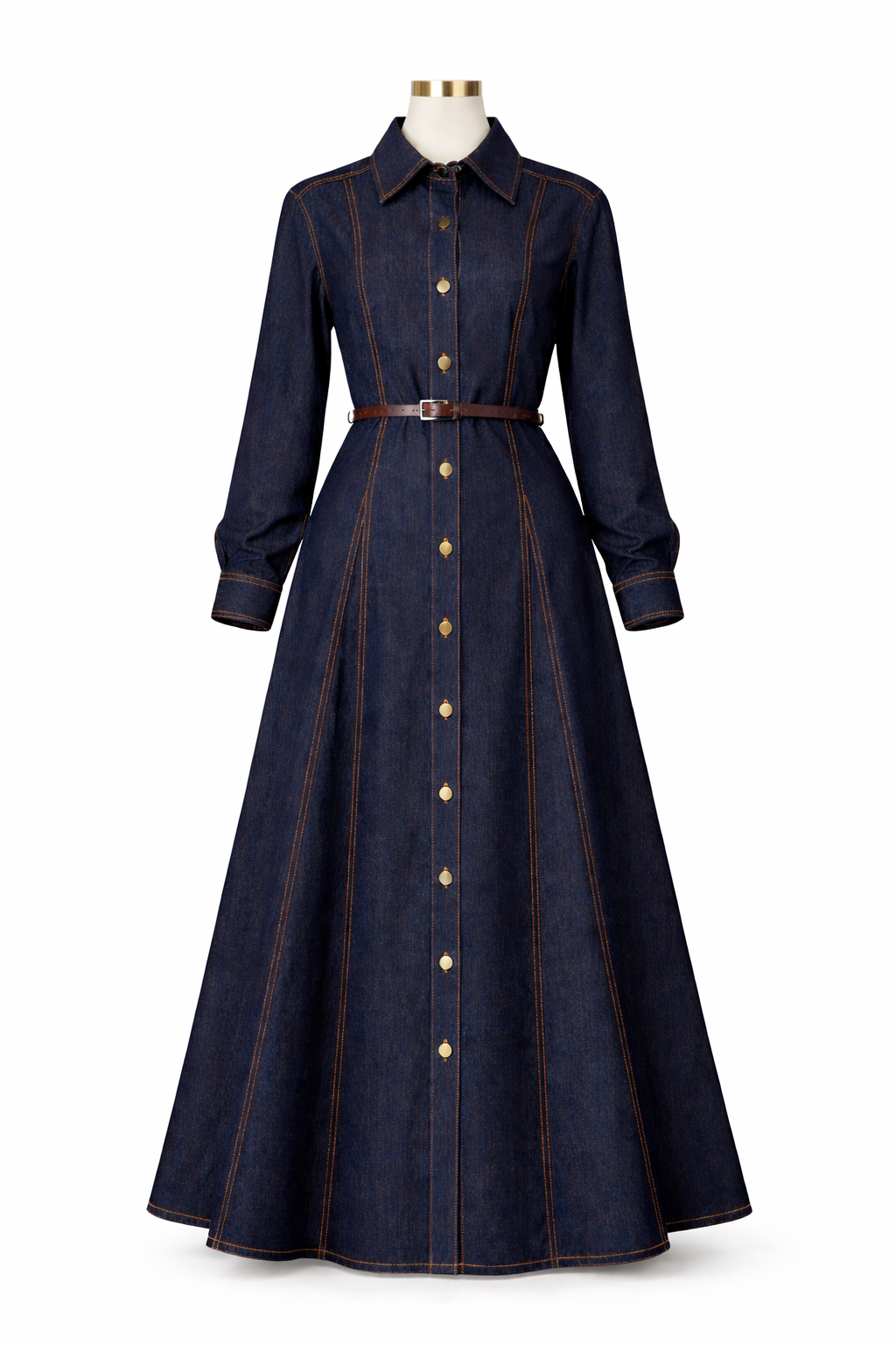 HAJAR DENIM DRESS