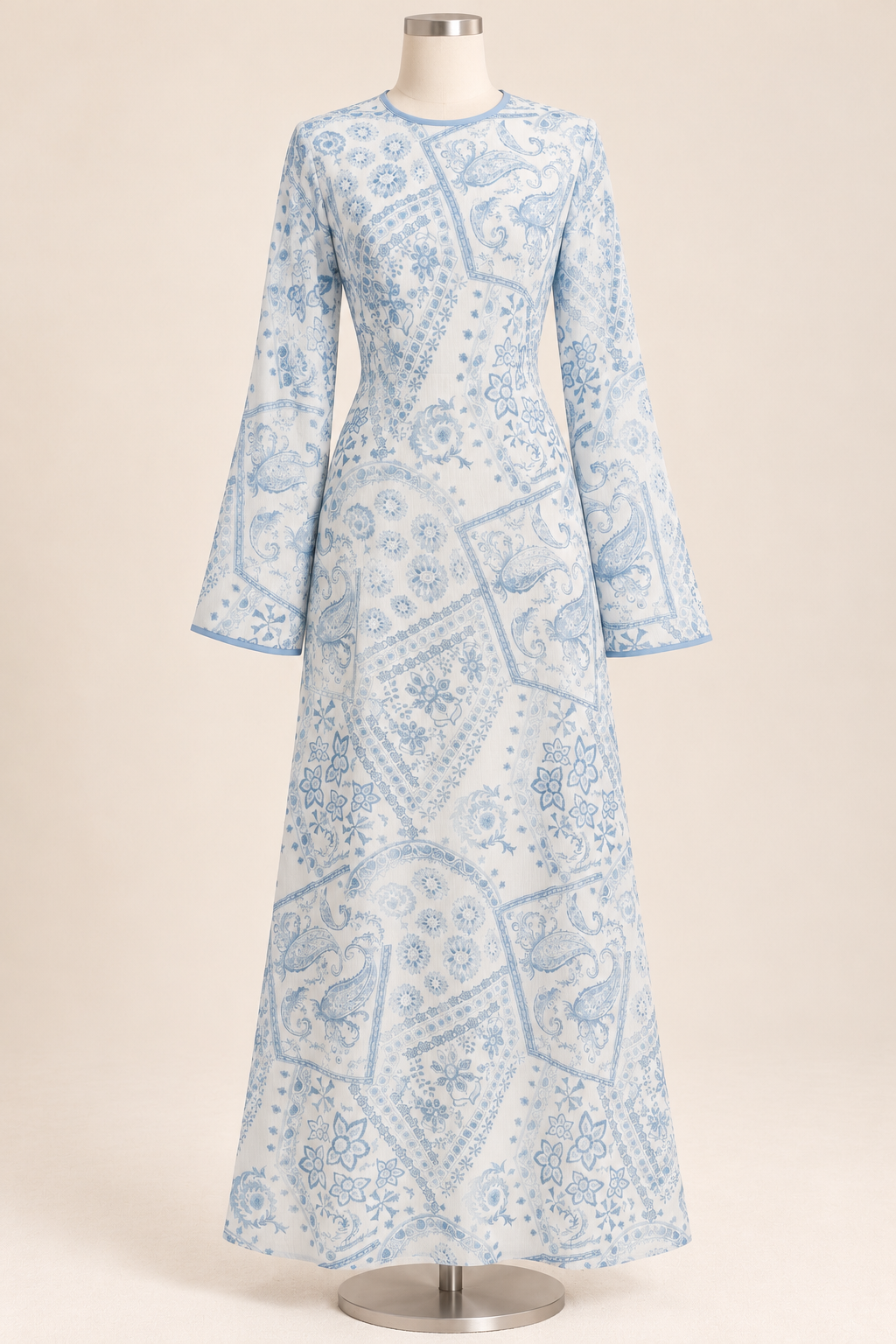 SUBHANI DRESS (AQUA)
