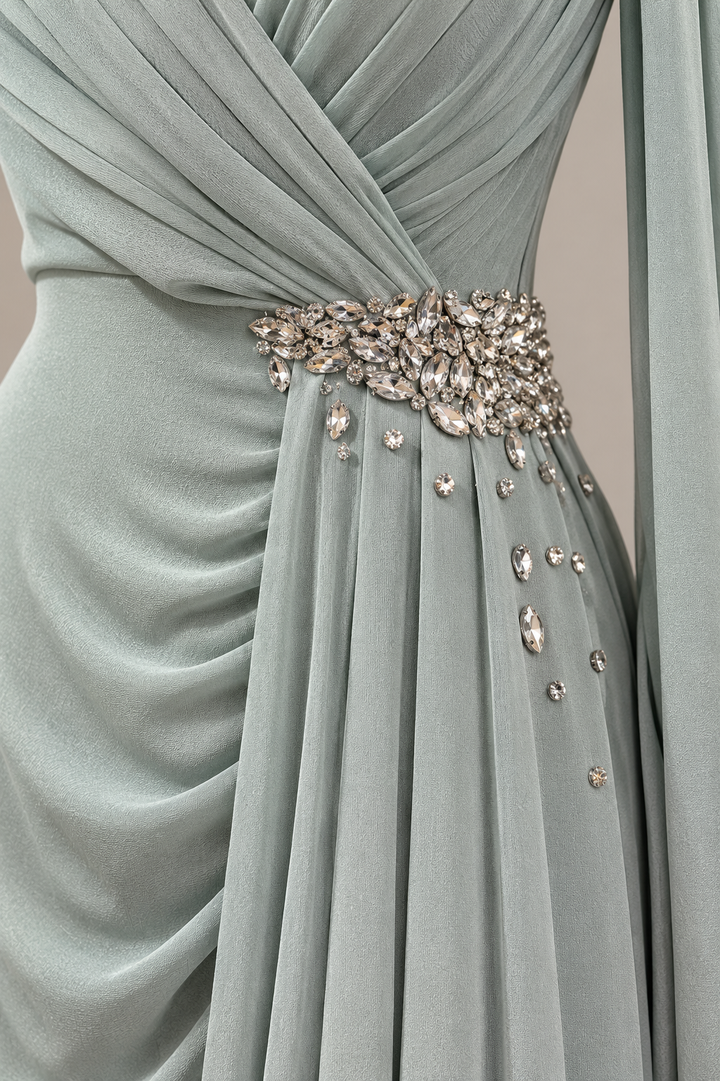 MALAK EVENING DRESS (MIST)