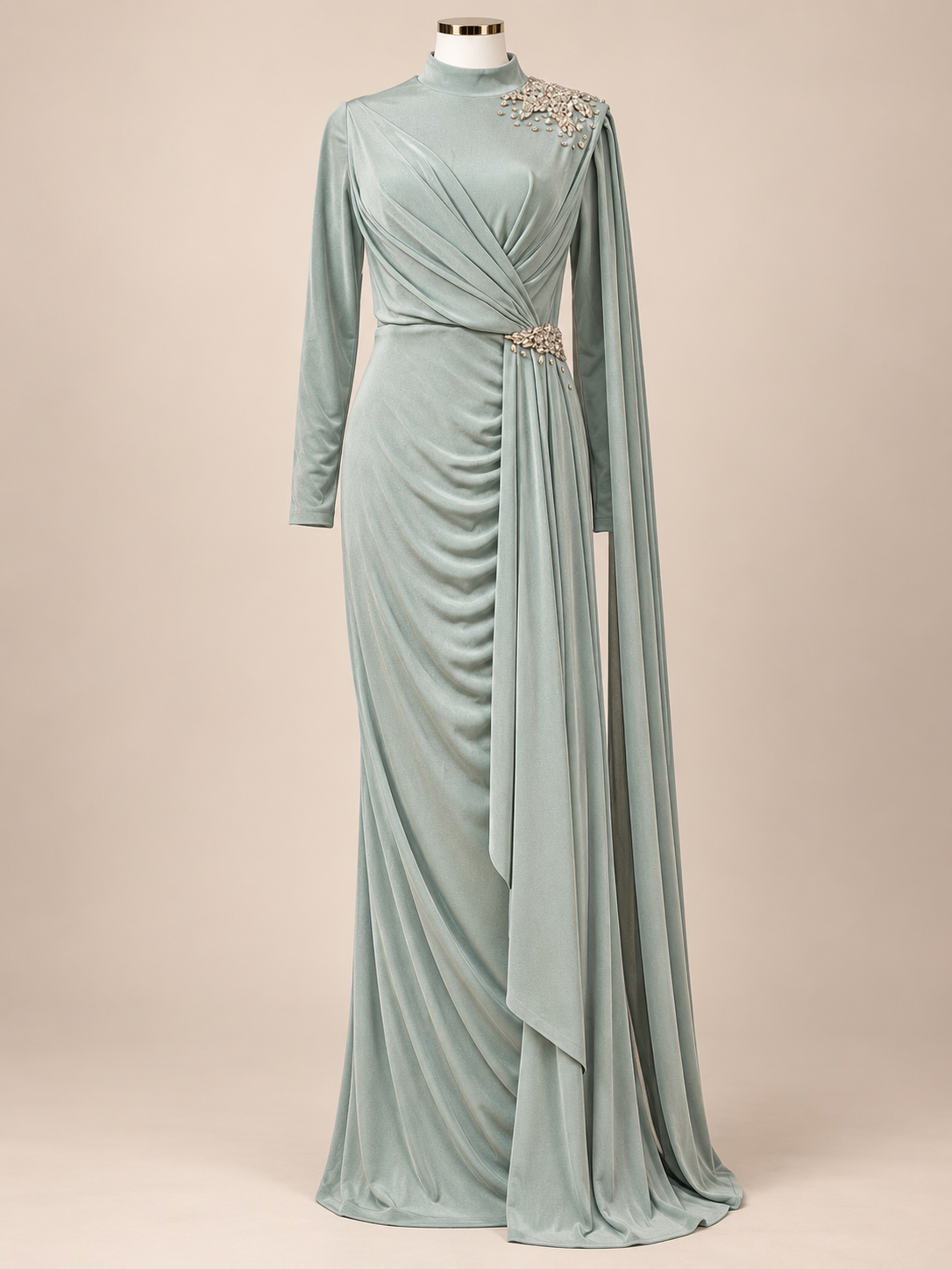 MALAK EVENING DRESS (MIST)
