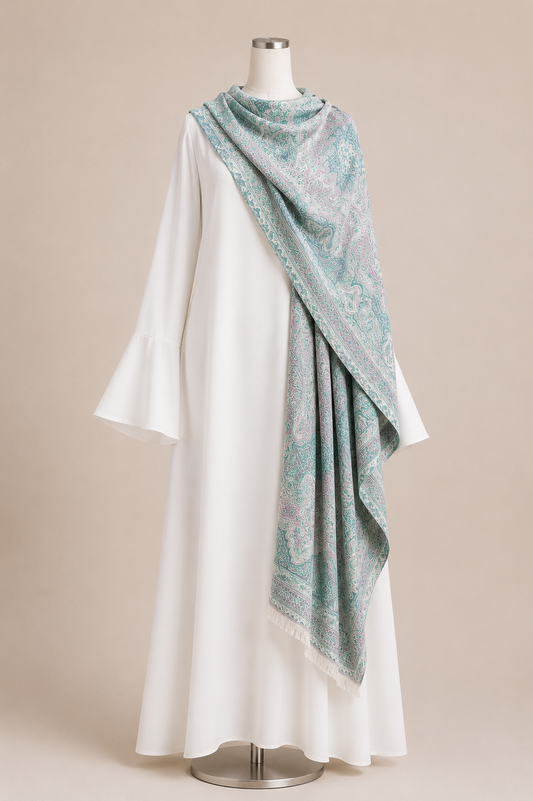 PASHMINA SHAWL (MINT)