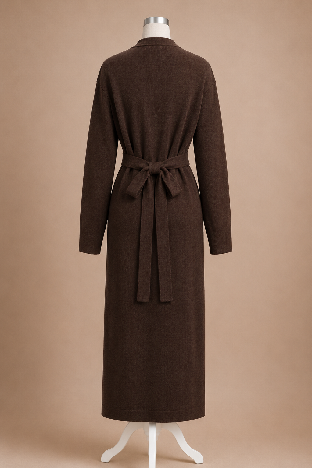 DAYNAH KNIT DRESS (CHOCOLATE)
