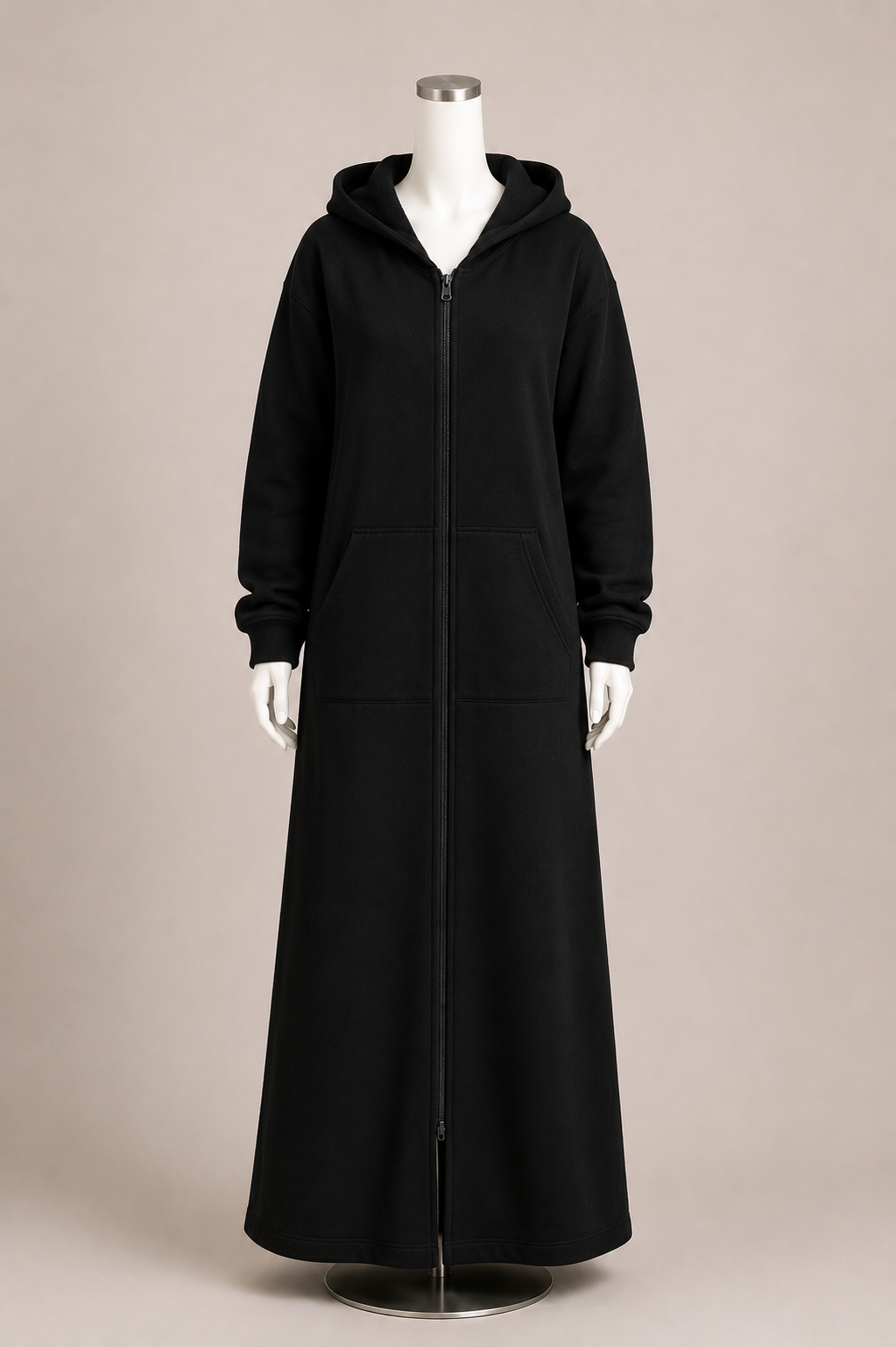YASMINA FLEECE JACKET (BLACK)
