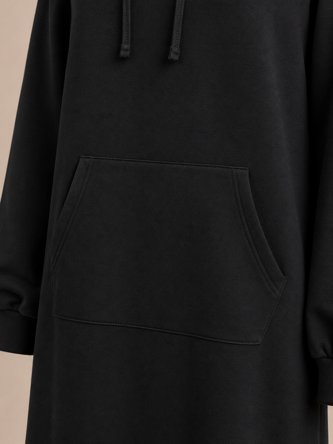 NOOR HOODIE ABAYA (BLACK)