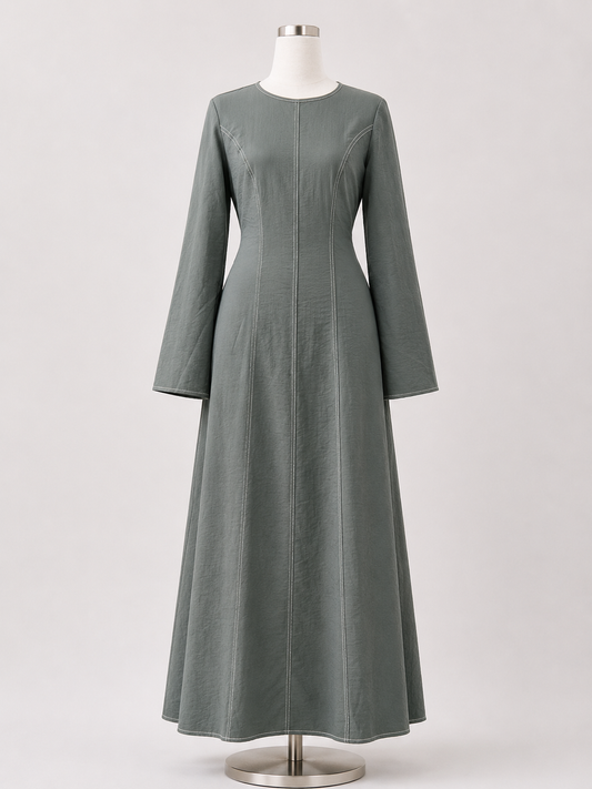 SOPHIA DRESS (SAGE)
