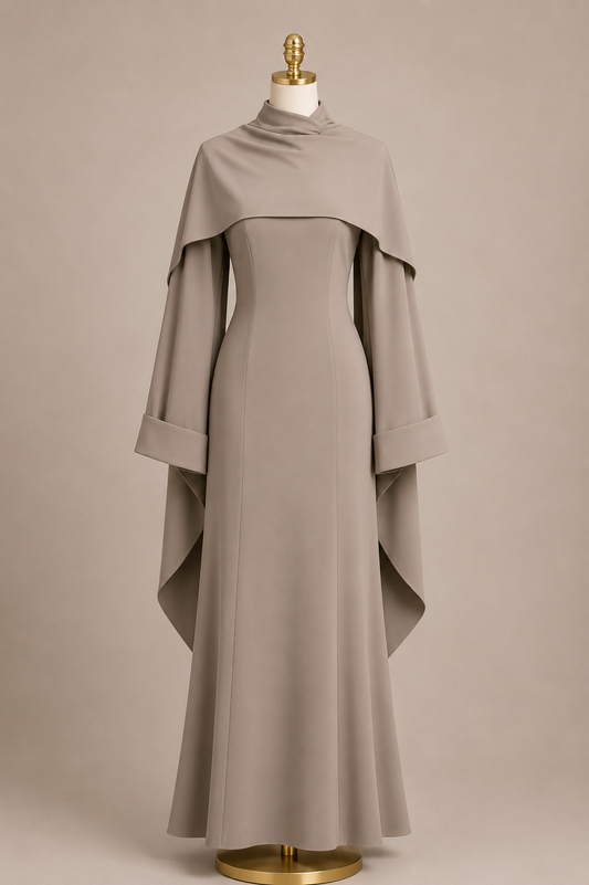 NADINE DRAPE DRESS