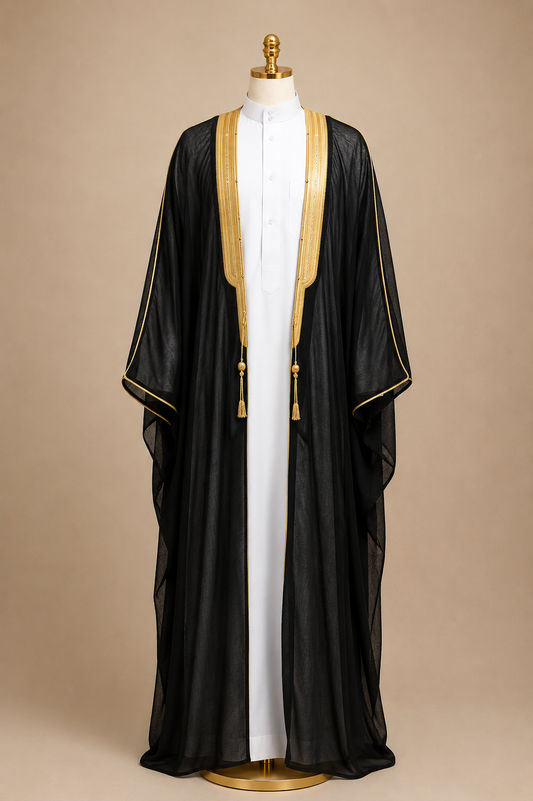 BISHT (BLACK)