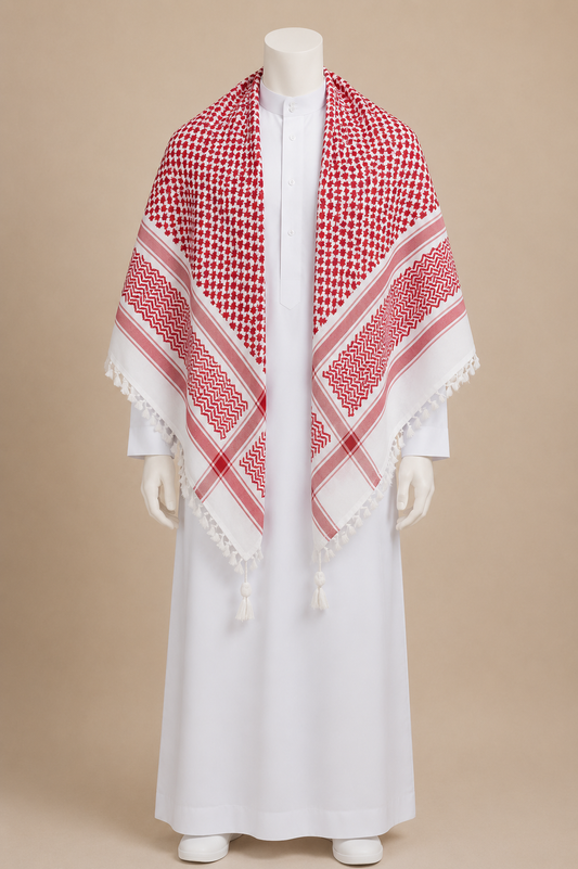 KEFFIYEH (RED)