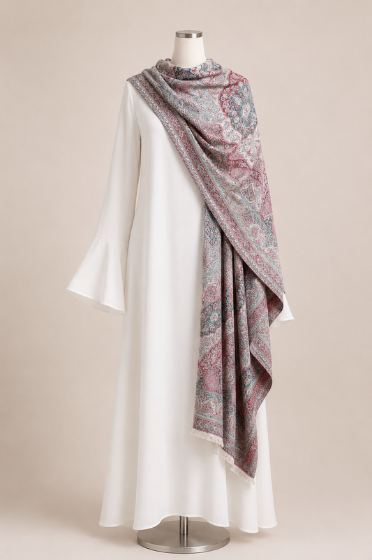 PASHMINA SHAWL (CHERRY)