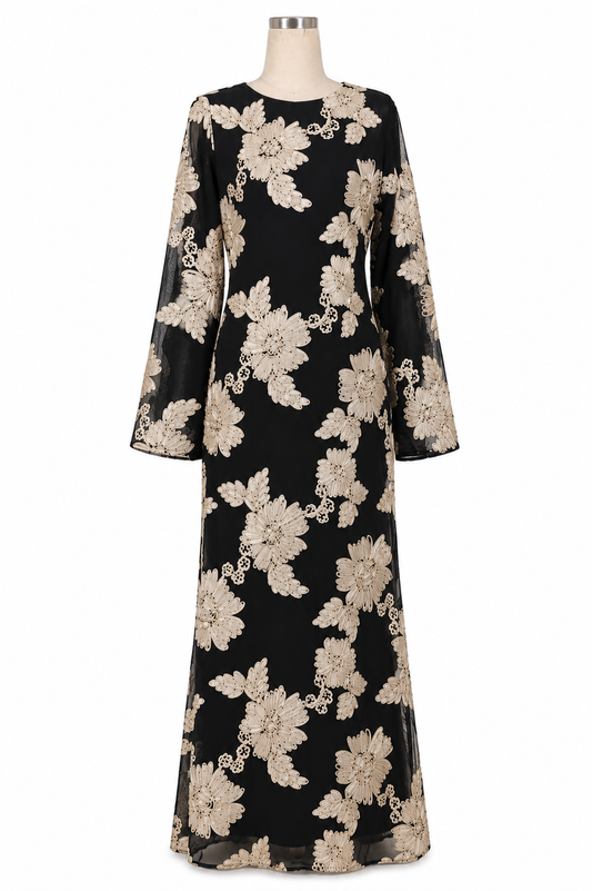 MIA EMBROIDERED DRESS