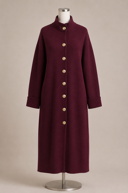 LAYLA KNIT CARDIGAN (MULBERRY)