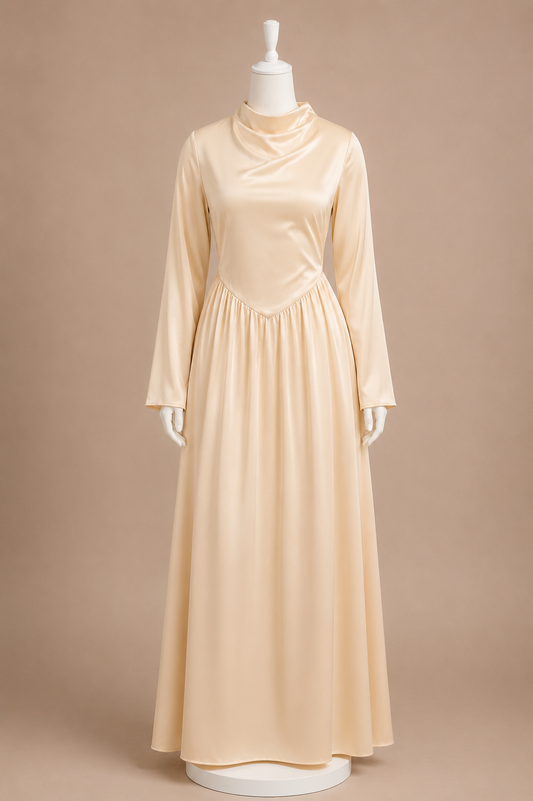 AYA SATIN DRESS