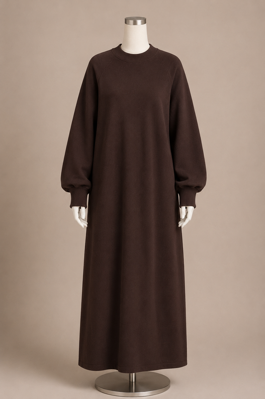 JUDY KNIT DRESS (BROWN)