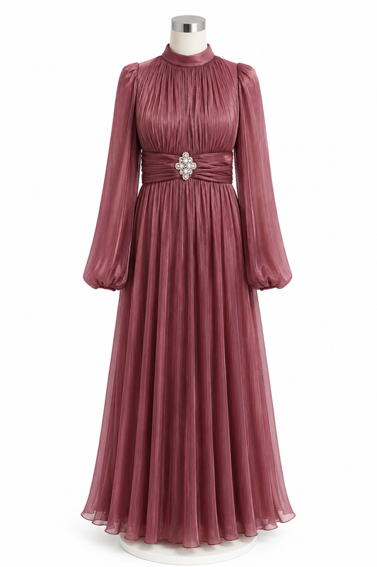 ANGEL KIDS DRESS (MULBERRY)