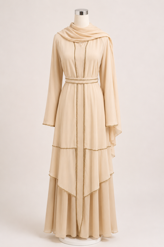 NURA LAYERED ABAYA