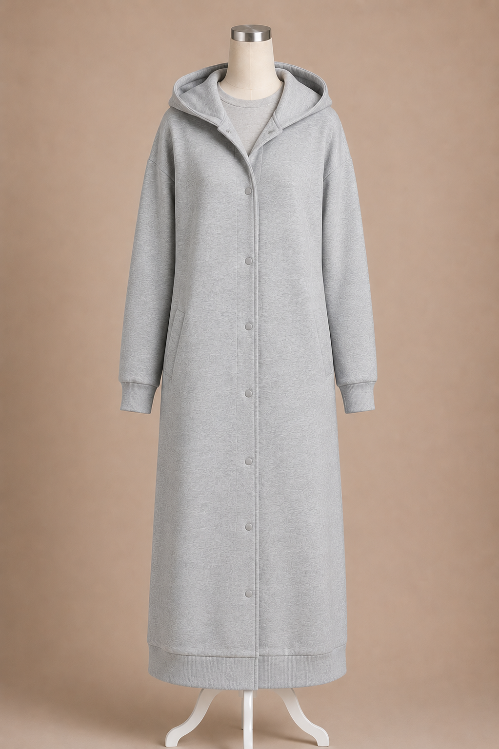 NADINE FLEECE JACKET (GREY)