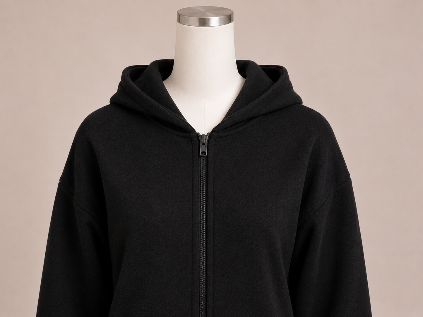 YASMINA FLEECE JACKET (BLACK)
