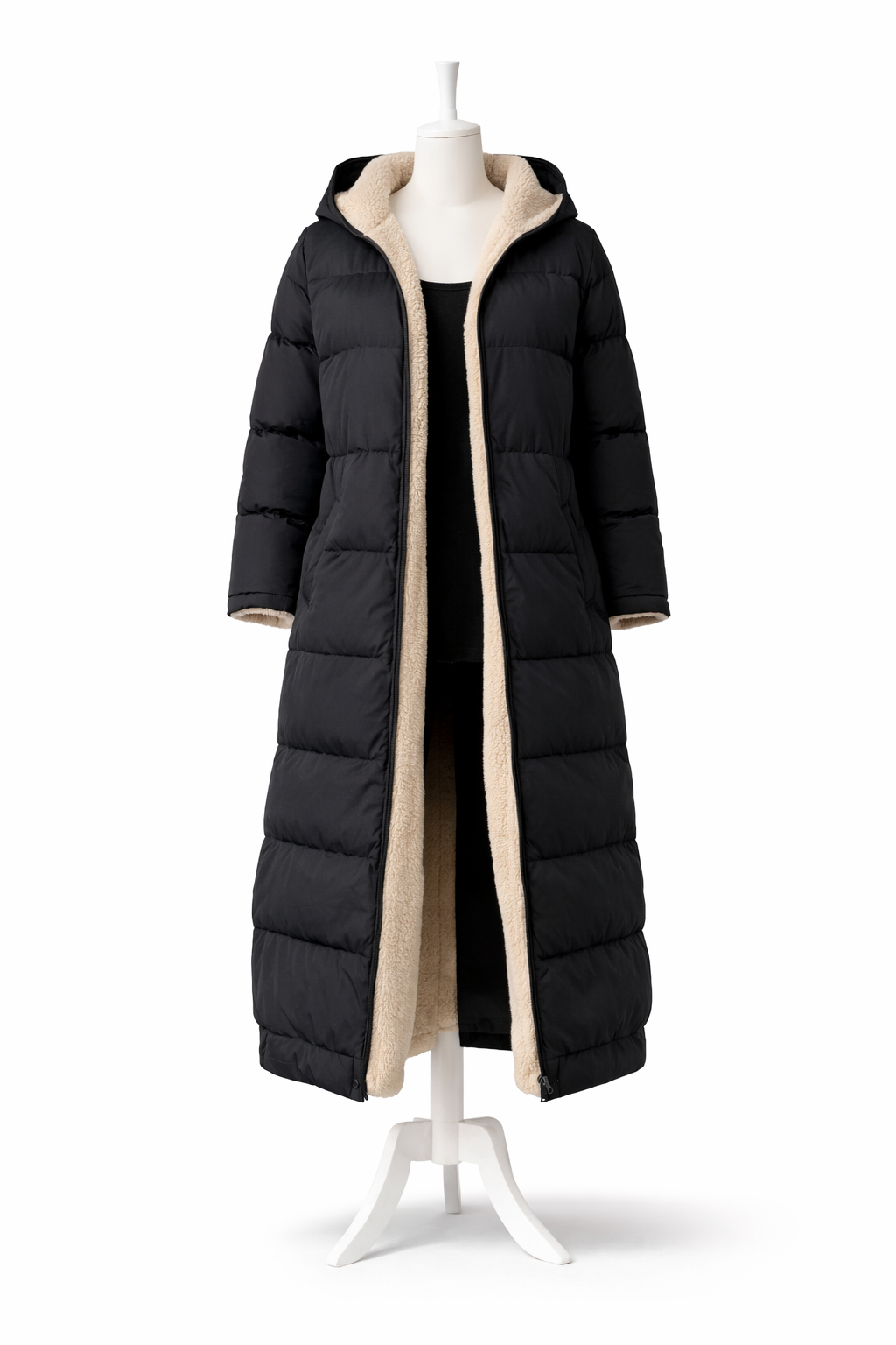 FLEECE PUFFER JACKET