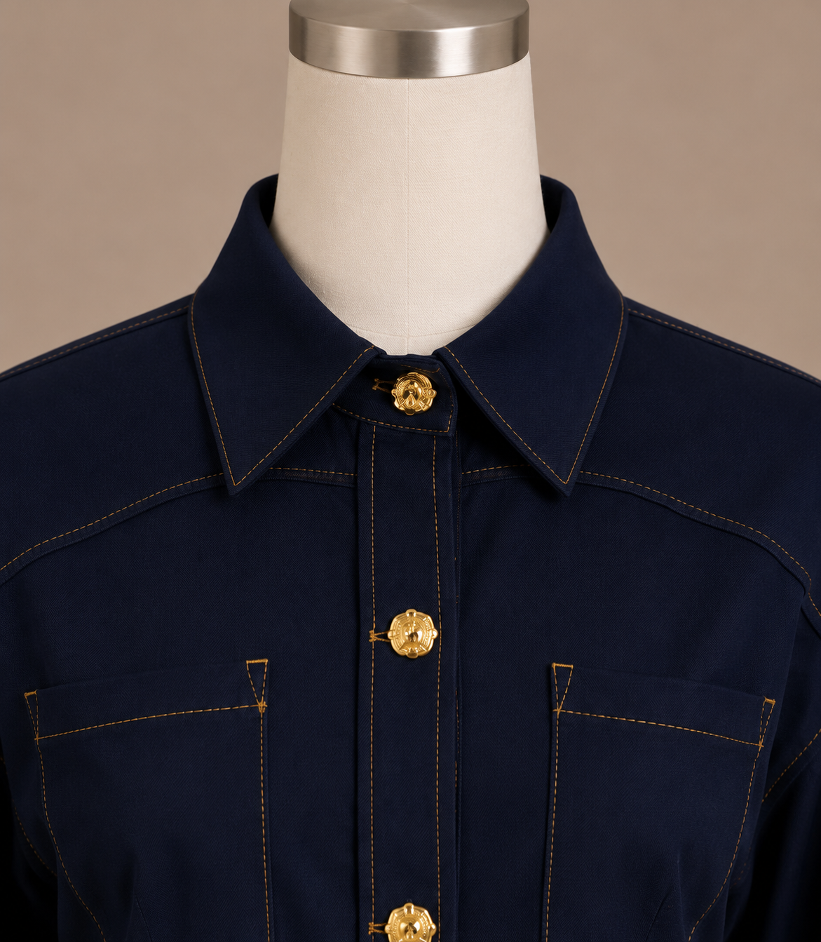 EZRA JACKET (NAVY)