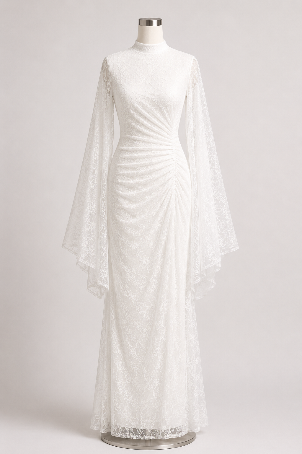 LYANA EVENING DRESS (WHITE)