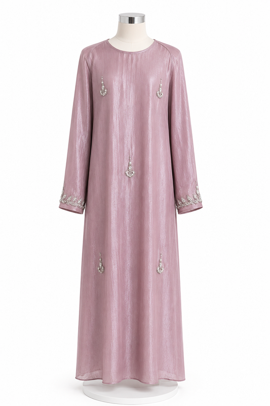 KIDS CRYSTAL DRESS (ROSE)