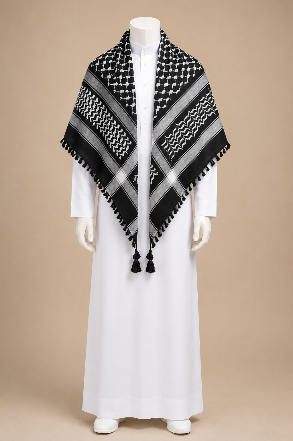 KEFFIYEH (BLACK)