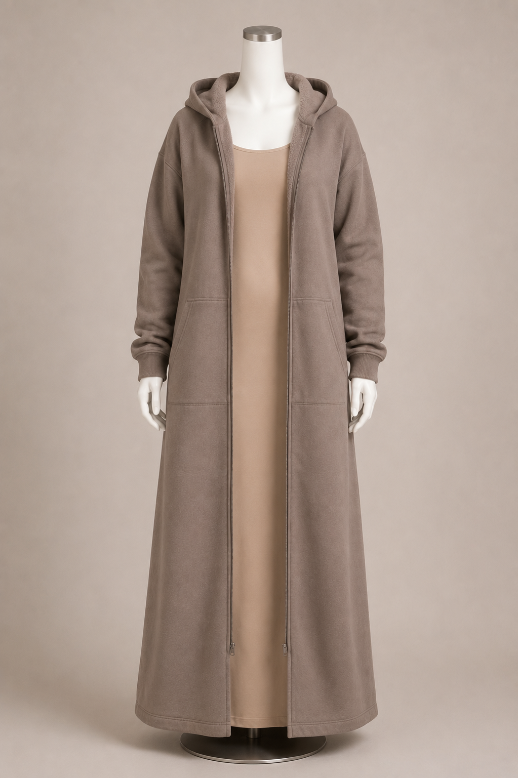 YASMINA FLEECE JACKET (MOCHA)
