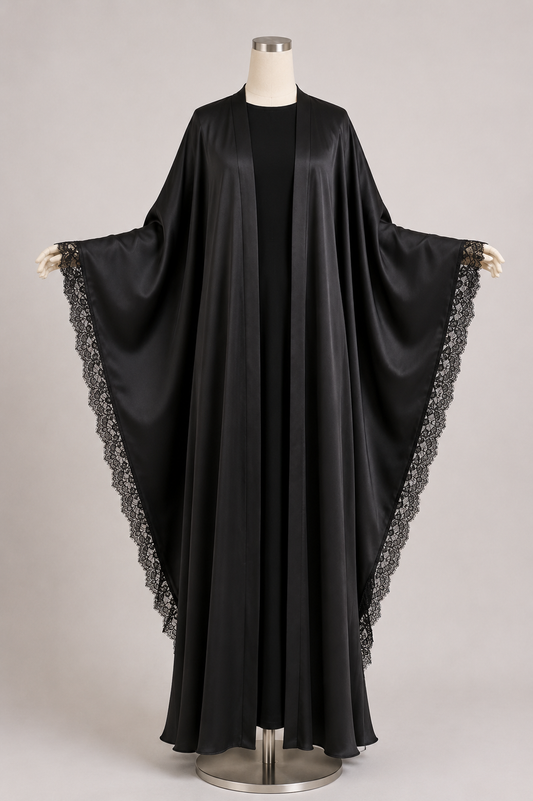 LACE BATWING ABAYA